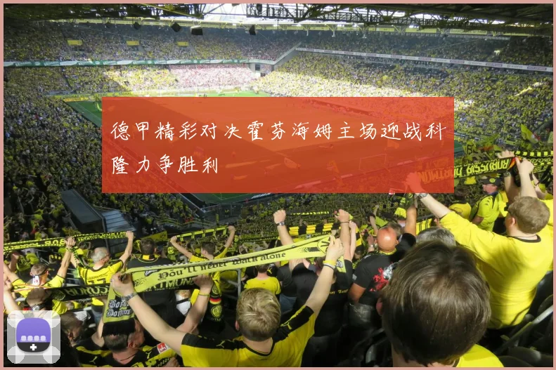 德甲精彩对决霍芬海姆主场迎战科隆力争胜利